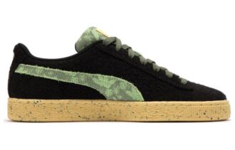 Suede Gentle Jungle “Negro Verde”