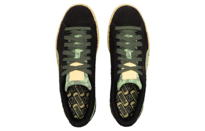 Suede Gentle Jungle “Negro Verde”