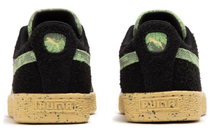 Suede Gentle Jungle “Negro Verde”