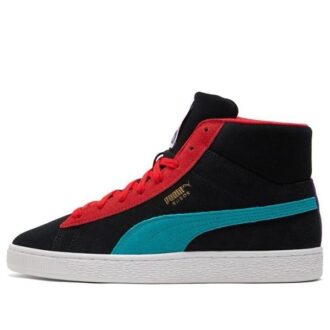 Suede Mid 21 “Negro Viridian Verde Rojo”