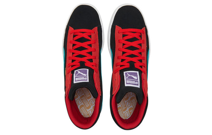 Suede Mid 21 “Negro Viridian Verde Rojo”