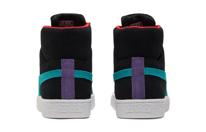 Suede Mid 21 “Negro Viridian Verde Rojo”