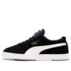Suede S “Negro Blanco”