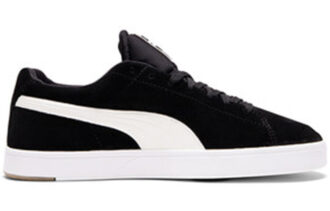 Suede S “Negro Blanco”