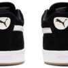 Suede S “Negro Blanco”