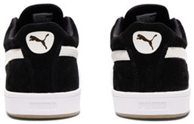 Suede S “Negro Blanco”
