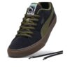 Suede Skate Nitro “Negro Verde Oliva”