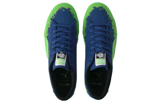 Suede Skate x Hirotton “Azul Verde”