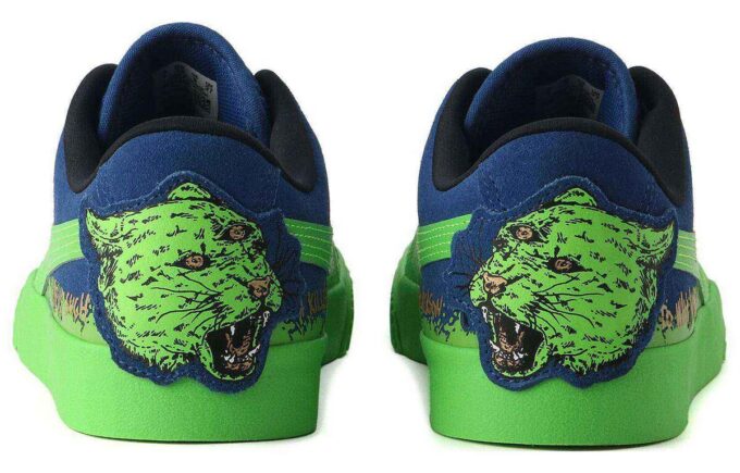 Suede Skate x Hirotton “Azul Verde”