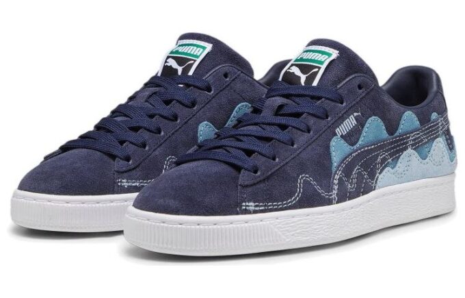 Suede Soundwave “Azul”