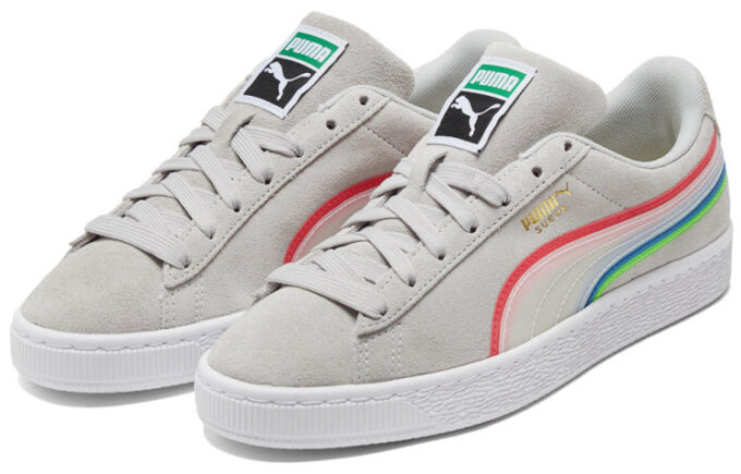 Suede Triplex Tech “Gris Violeta”