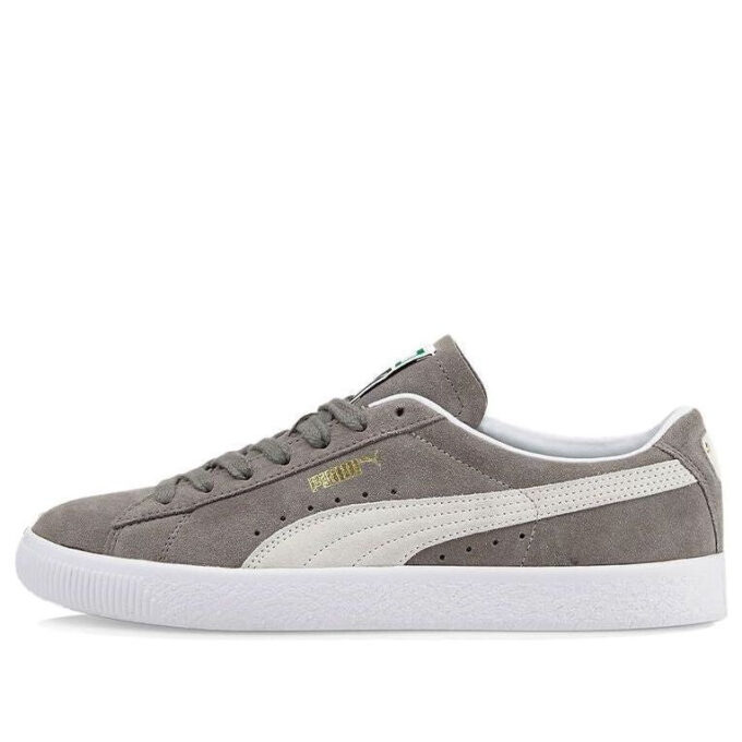 Suede Vintage “Gris Acero”