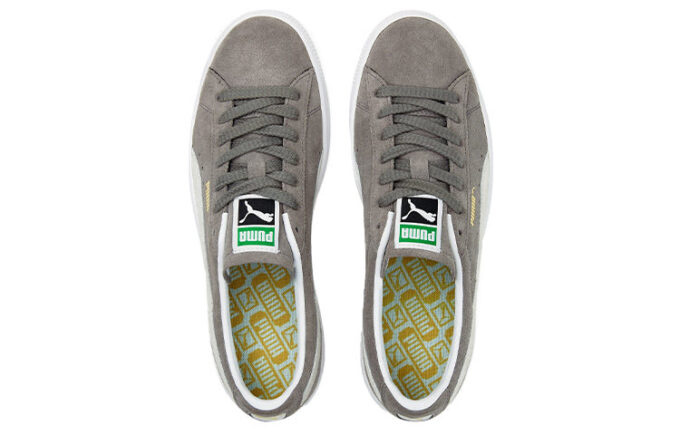 Suede Vintage “Gris Acero”