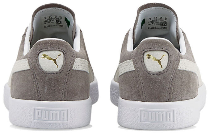 Suede Vintage “Gris Acero”