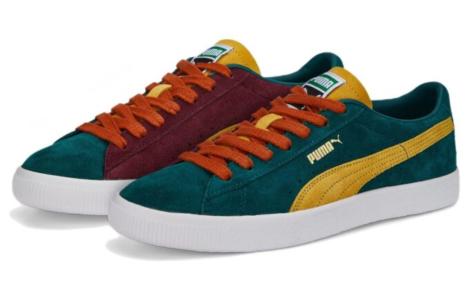 Suede VTG Teams “Verde Mostaza Universitaria”