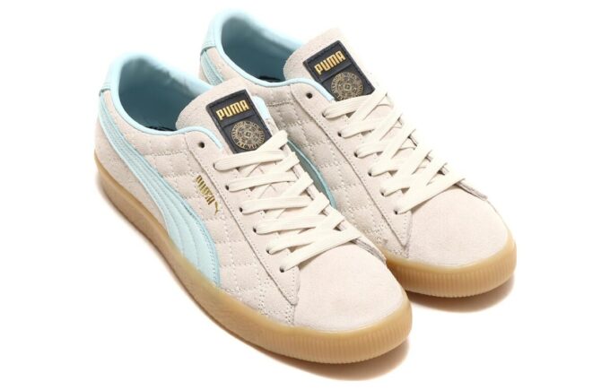 Suede VTG x Diaspora skateboards x Atoms “Azul Crema”