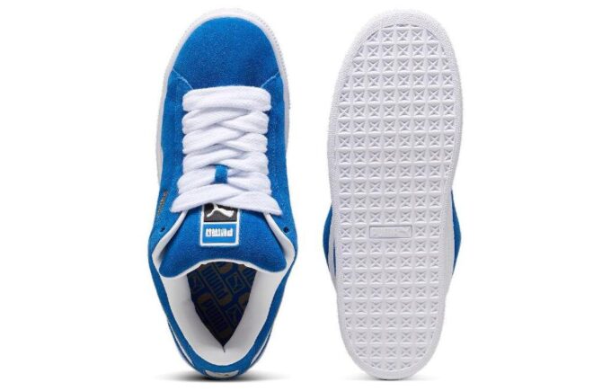 Suede XL “Azul Eléctrico Blanco”