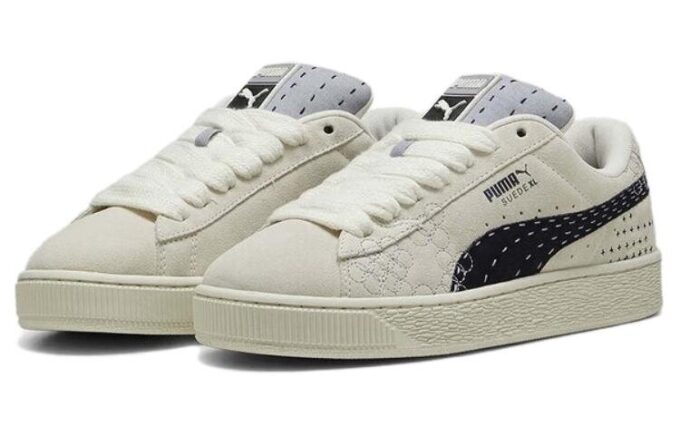 Suede XL “Beige Negro”
