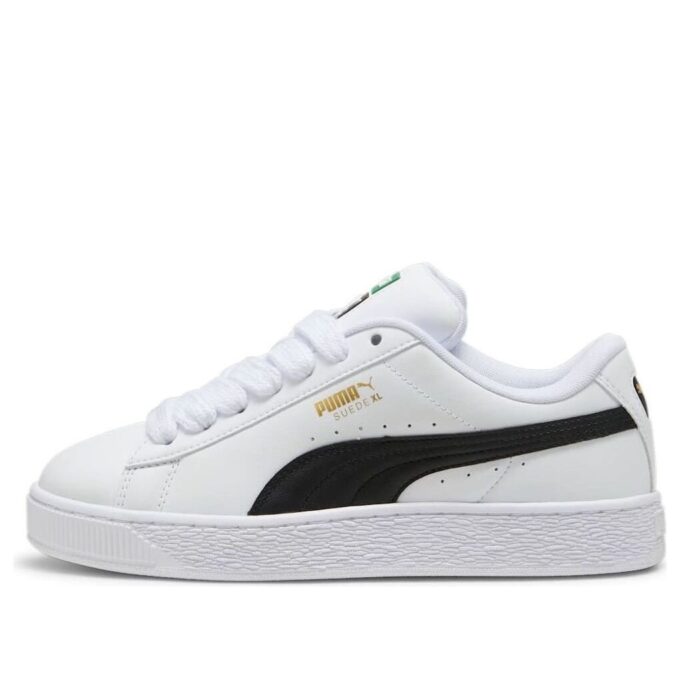 Suede XL “Blanco Negro”