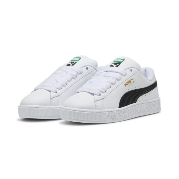 Suede XL “Blanco Negro”