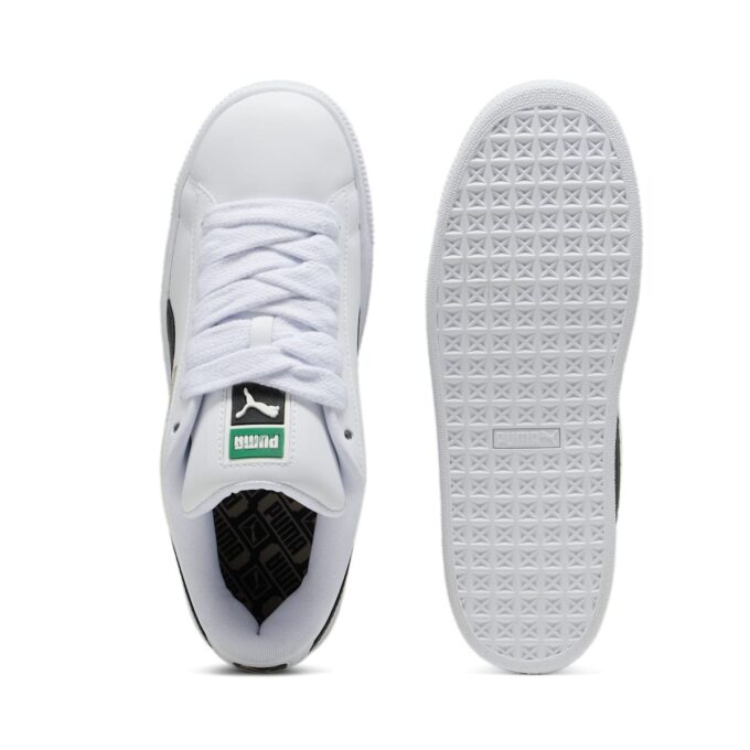 Suede XL “Blanco Negro”