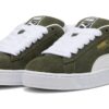 Suede XL “Blanco Oliva Oscuro”