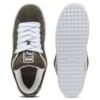 Suede XL “Blanco Oliva Oscuro”