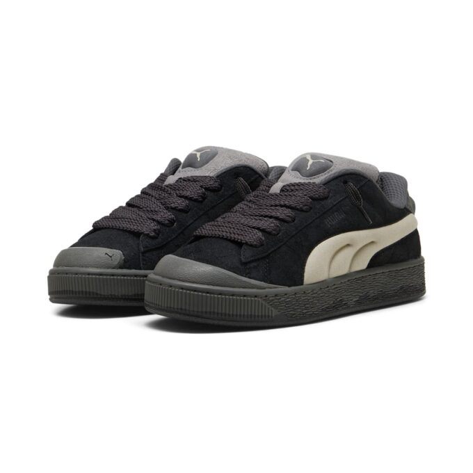 Suede XL Crush “Gris Sombra Negra”