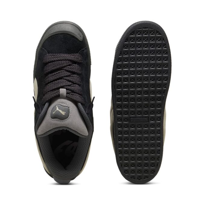 Suede XL Crush “Gris Sombra Negra”