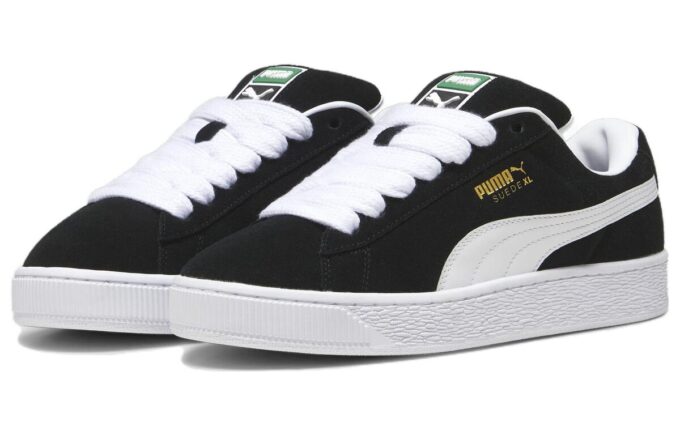 Suede XL “Negro Blanco”
