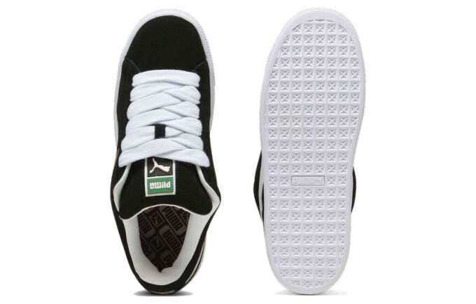 Suede XL “Negro Blanco”