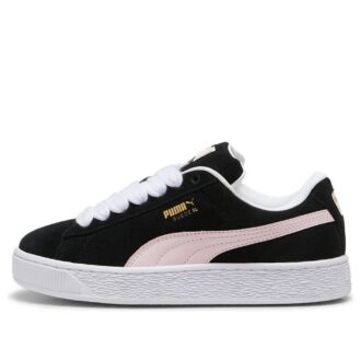 Suede XL “Susurro negro de rosa”