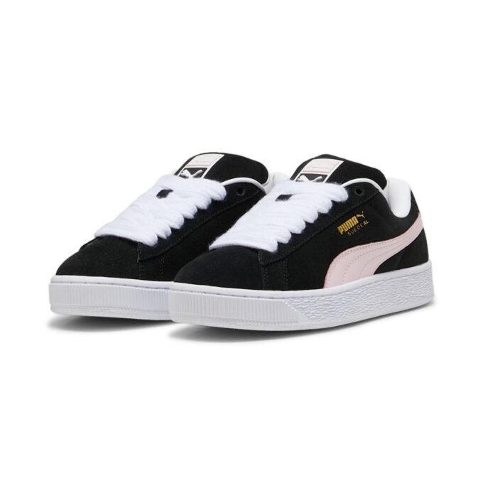Suede XL “Susurro negro de rosa”