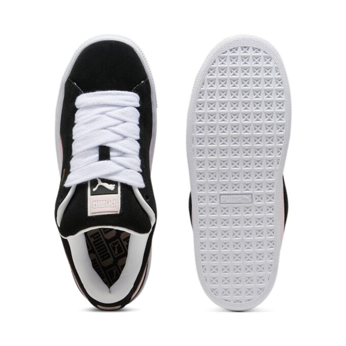 Suede XL “Susurro negro de rosa”