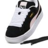 Suede XL “Susurro negro de rosa”