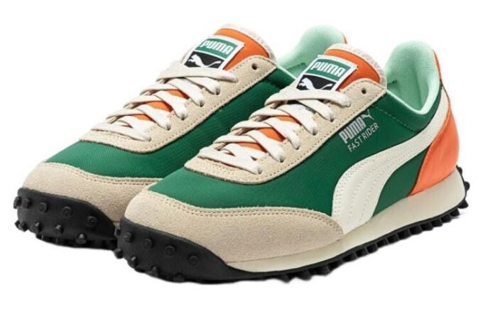 Sueño de jinete rápido “Beige Verde Naranja”