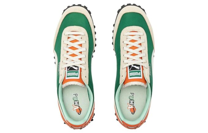 Sueño de jinete rápido “Beige Verde Naranja”