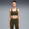 Sujetador deportivo ajustable 4Keeps para mujer, que absorbe la humedad y ofrece un impacto medio.