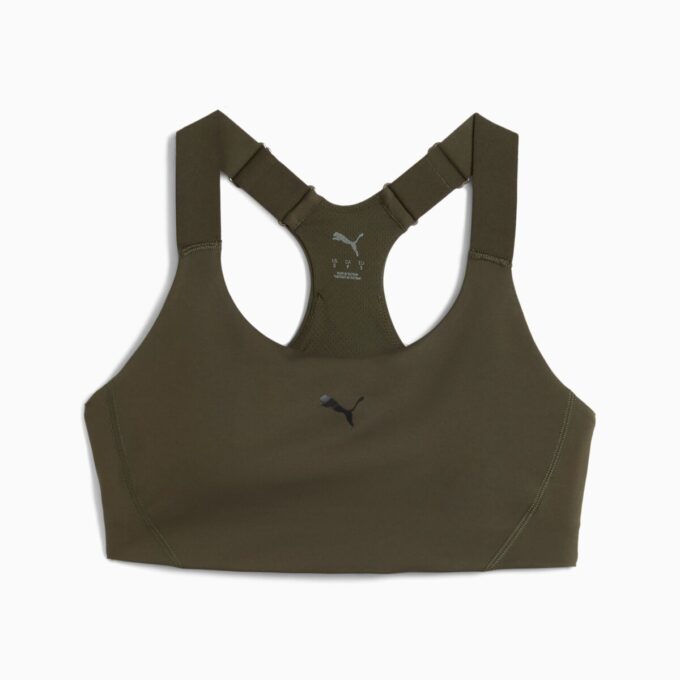 Sujetador deportivo ajustable 4Keeps para mujer, que absorbe la humedad y ofrece un impacto medio.