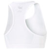 Sujetador deportivo Mid 4Keeps Graphic para mujer, color blanco