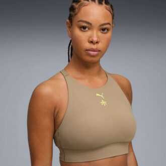 Sujetador deportivo PUMA x ALEX TOUSSAINT Shapeluxe para mujer, transpirable y de impacto medio