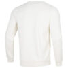 Suéter blanco con logo metálico de Ess
