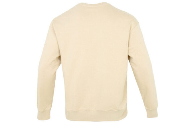 Suéter con cuello redondo y gráfico CC “Beige”