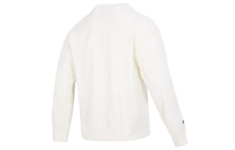 Suéter con insignia del equipo en beige
