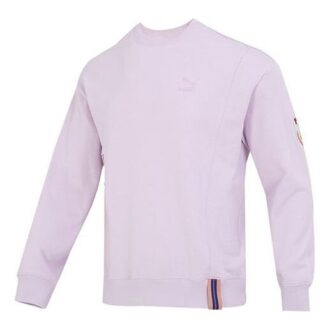 Suéter con insignia del equipo “Morado”
