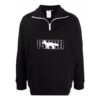 Suéter con media cremallera PUMA x Maison Kitsun “Negro y blanco”