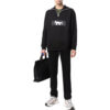 Suéter con media cremallera PUMA x Maison Kitsun “Negro y blanco”