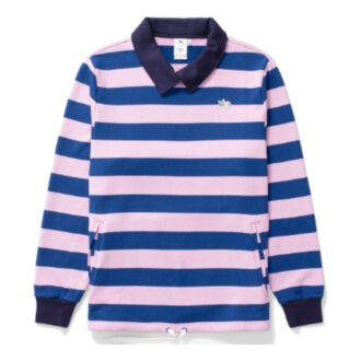 Suéter de cuello redondo a rayas PUMA x Noah “Azul Rosa”