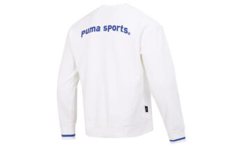 Suéter de manga larga Team Crew Tr Logo “Blanco”
