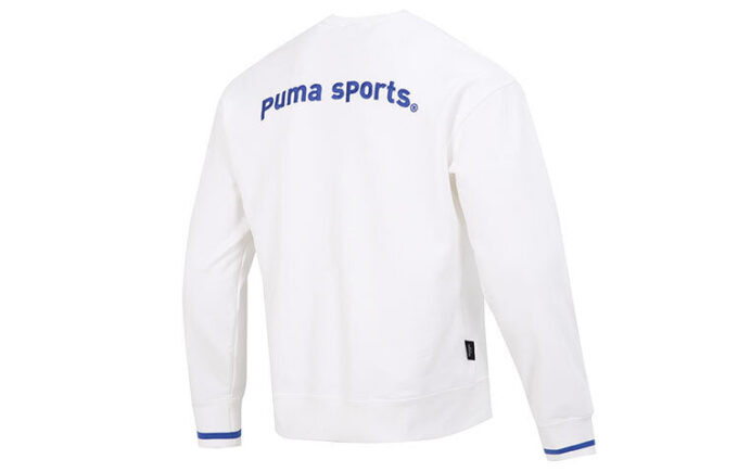 Suéter de manga larga Team Crew Tr Logo “Blanco”